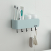 Serviettes de toilette Brosses Support de rangement Cintre mural Accessoires de salle de bain