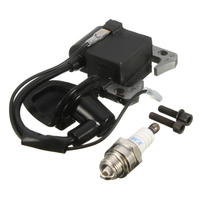 Set Mini Moto Coil Spark Vis dallumage de bougie pour VTT Moto Dirt Bike 49CC 47CC