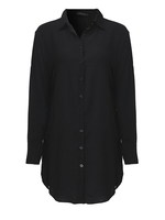 Sexy Casual femmes tourner vers le bas Coller Shirt Dress