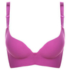 Sexy Deep V sans couture sans soutien-gorge de jantes ponçant des sous-vêtements de couleur unie