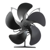 SF902S 5 lames ventilateur de cheminée écologique silencieux brûleur à bois poêle ventilateur thermique chaleur puissanc