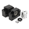 SFU1605 BK12 BF12 Supports à vis à billes avec coupleur et écrou serré