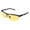SGODDE Lunettes de soleil anti-reflets pour hommes Pilot Sports Driving HD Lunettes Lunettes de vision nocturne
