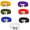Sgodde Rescue Paracord Bracelet Paracord Survie Weave Main Tressé Durgence EDC Corde Corde
