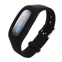 SH04 Smart Sport Bracelet Podomètre Moniteur de sommeil Smart Blue