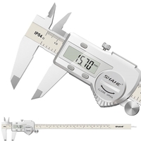 SHAHE 0-200 / 300mm étrier numérique IP54 étrier électronique étanche sortie de données USB Fution 0.01mm résolution mm