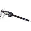 Shahe acier inoxydable 0-150mm étrier numérique vernier micromètre dimension interne / dimension externe / mesure pas /