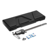 SHAHE étanche IP54 0-200mm Acier inoxydable numérique Vernier Calibre Micromètre ID / OD / Profondeur / Étapes Mesure