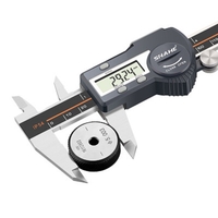 SHAHE0-150 / 200mm bluetooth étrier numérique en acier inoxydable étrier électronique outil de mesure Support sortie de