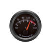 Shell noir de compteur de véhicule de mesure de température dhuile 12V 2 pouces 52mm