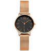 SHENGKE Montre-bracelet ultra mince pour dames de style décontracté