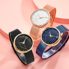 SHENGKE SK K0138 femmes mode bracelet en acier complet montre à cadran simple montre à quartz