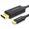 Shengwei Type-C vers câble convertisseur DP connecteur 1, 8 m Station daccueil USB C 4K pour ordinateur portable App