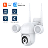 SHIWOJIA 3MP caméra IP intelligente sans fil Wifi Double lampe foudre Vision nocturne voix bidirectionnelle Dome Surveil