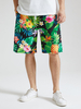 Short à cordon de serrage Holiday Mid Longueur pour homme avec imprimé ananas tropical