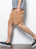 Short 100% coton à cordon de serrage respirant pour hommes