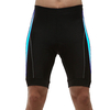Short cycliste pour homme à manches courtes transpiration noir et moyen