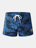 Short de bain à séchage rapide Hawaii Beach avec cordon de serrage pour homme