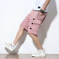 Short de coupe grande taille Homme Ins tendance ample cinq pantalons