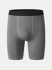 Short de fitness sport taille mi-haute respirant à séchage rapide extensible pour hommes