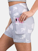 Short de motard dentraînement de fitness camouflage pour femme avec poche