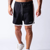Short de sport de course pour hommes boucle Fitness Gym entraînement course à pied piste de jogging respirant séchage ra