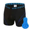 Short de vélo déquitation dabsorption des chocs respirant en plein air avec coussin en éponge de silicone épai
