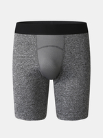 Shorts de remise en forme de sport à lentrejambe en maille à séchage rapide pour hommes