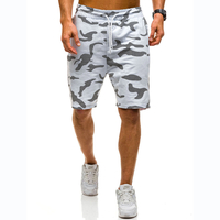 Shorts de sport occasionnels au genou pour hommes été respirant mode camouflage lâche pantalons de survêtement