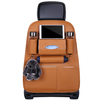 Siège auto en cuir multifonction 50 * 65cm avec sac suspendu pour conteneur de poche de rangement pour téléphone