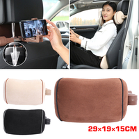 Siège de conduite principal de voiture de voyage pliable multifonctionnel oreiller dappui-tête en mousse à mémoire