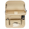 Siège de voiture arrière organisateur sac de rangement support de téléphone poches en cuir PU noir