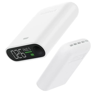 Smartmi PM2.5 Détecteur dair Testeur de qualité de lair sensible portable LED Écran Indicateur numérique trico