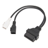 Socket obdii connecteur OBD adaptateur de câble de diagnostic pour Audi 
