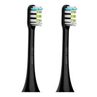 SOOCAS X1/X3 2 pièces UV têtes de remplacement de brosse à dents électrique stérilisées 3D solide haute densité de l&39