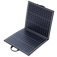 Sortie pliable portative dUSB de chargeur de panneau solaire 100W dECSEE pour le camping extérieur