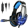 Soulbytes S9 casque de jeu multifonctionnel antibruit casque lumineux monté sur la tête casque filaire de jeu