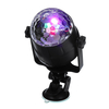 Sound Active RGB LED Stage Light Crystal Ball Disco Xmas Club DJ Party avec télécommande