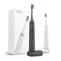 SOUNESS SN903 Brosse à dents électrique 39840Vpm / min 5 modes USB Rechargeable Timing Vibration Nettoyage Brosse à dent