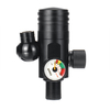 Soupape de réduction de pression atmosphérique de premier niveau noir S400 + utilisée pour la bouteille doxygène de