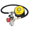 Soupape de respiration de second niveau S400 + Manomètre pour tuyau dair à pression moyenne PV-001
