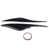 Sourcil de phare de voiture pour FORD MONDEO MK4 2007-2010 paupières couvercles en fibre de verre FRP