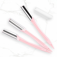 Sourcils Tondeuse Maquillage Sharp Sourcils Rasoir Lames Visage Épilation Scraper Rasoir Maquillage Beauté Outils