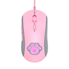 Souris filaire Onikuma CW918 Cat Paw réglable 1200-7200DPI RVB rétro-éclairé souris de jeu optique pour PC portable Game