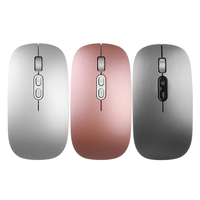 Souris sans fil M103 2, 4 GHz 800/1200/1600 DPI USB chargeant la souris de bureau ultra-mince pour PC portable