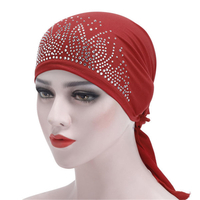 Sous Chapeau Bonnet Ninja Inner Femmes Musulman Islamique Wrap Cou Plein Chapeau Turban