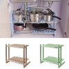 Sous évier Rack De Rangement Cuisine Salle De Bains Placard Etagère Organisateur Titulaire Du Cabinet