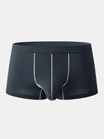 Sous-vêtements confortables de boxeurs taille élastique pour hommes