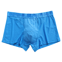 Sous-vêtements Hommes Sexy en Maille de la Soie Glace Magnetothérapie Soins de Santé Boxer Casual Rsepirable