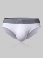 Sous-vêtements lisses respirants taille basse respirants modaux avec la poche